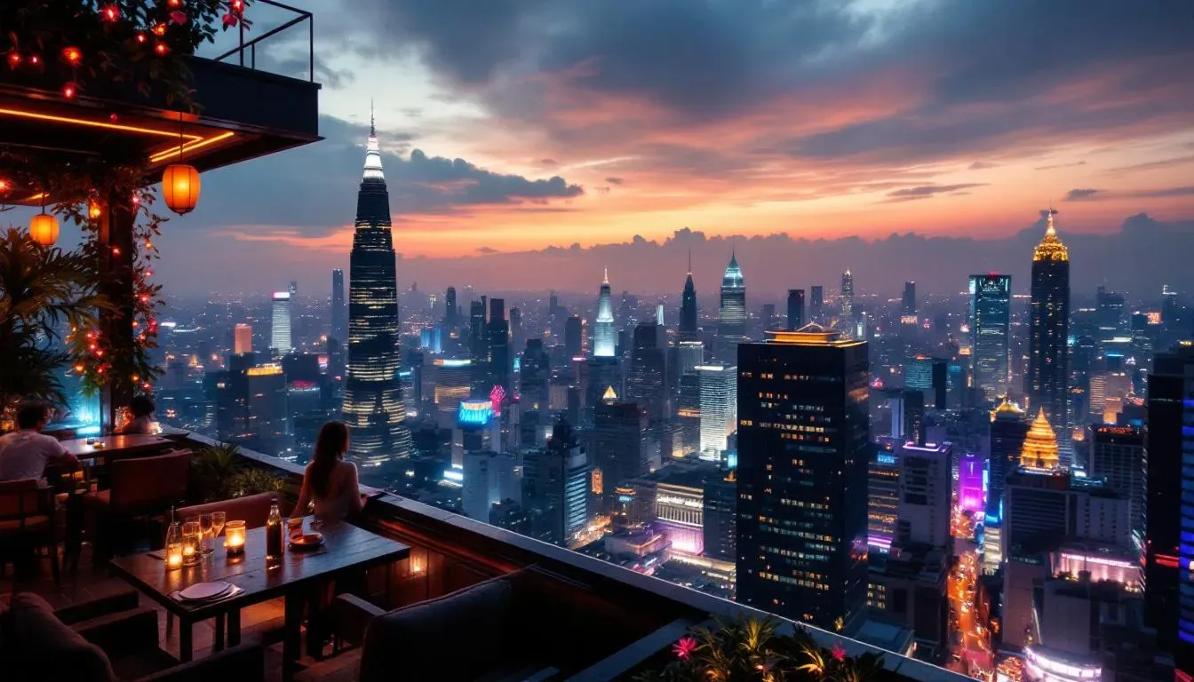 Bangkok Rooftop Bar - filming location in Thailand