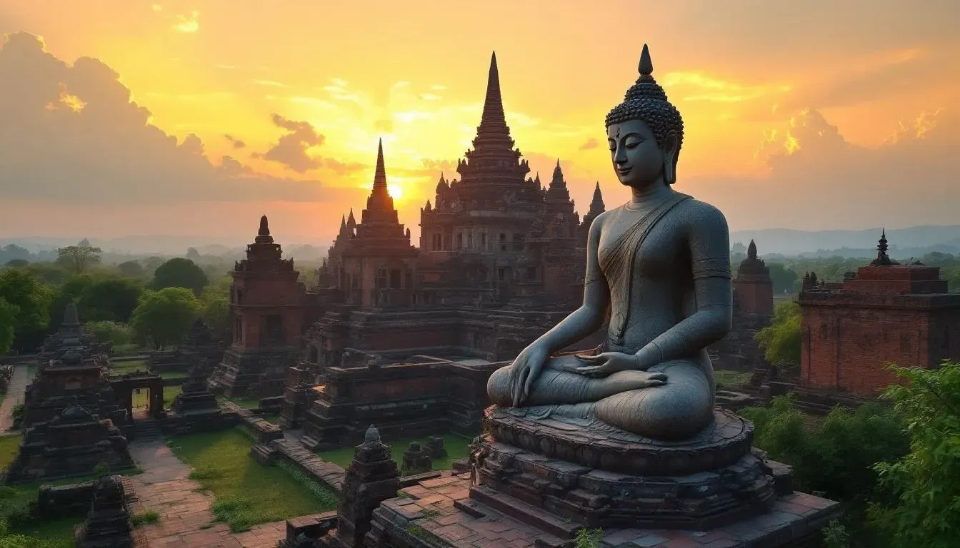 Sukhothai Ruins - filming location in Thailand